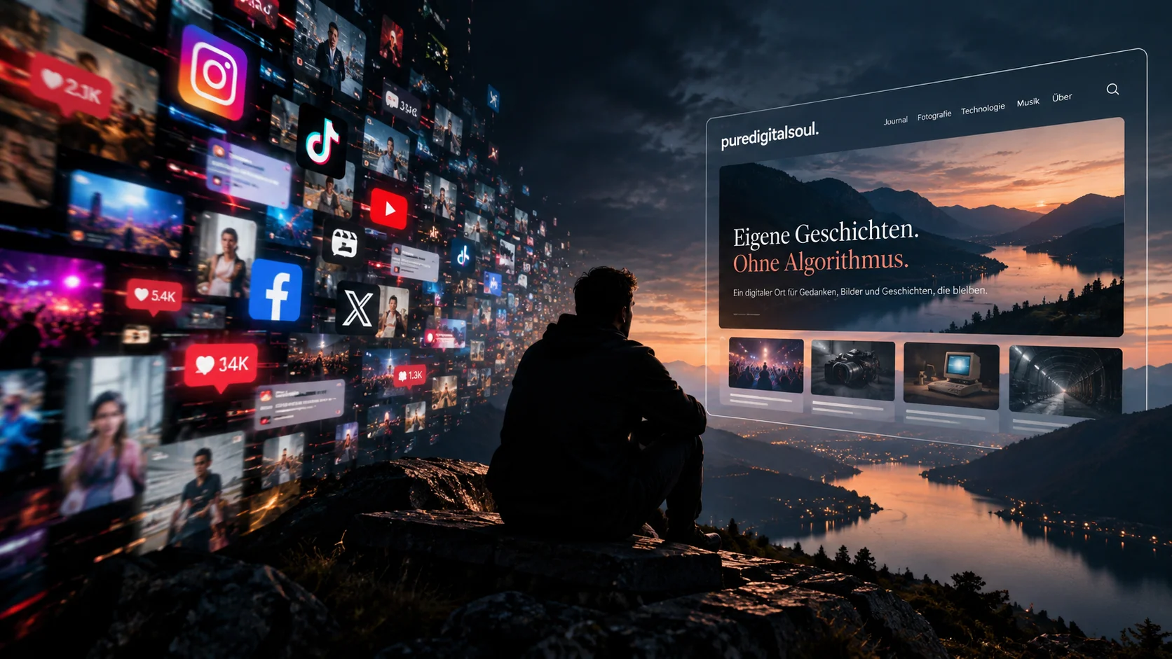Titelbild: Eine eigene Website im Zeitalter von Social Media – lohnt sich das noch?