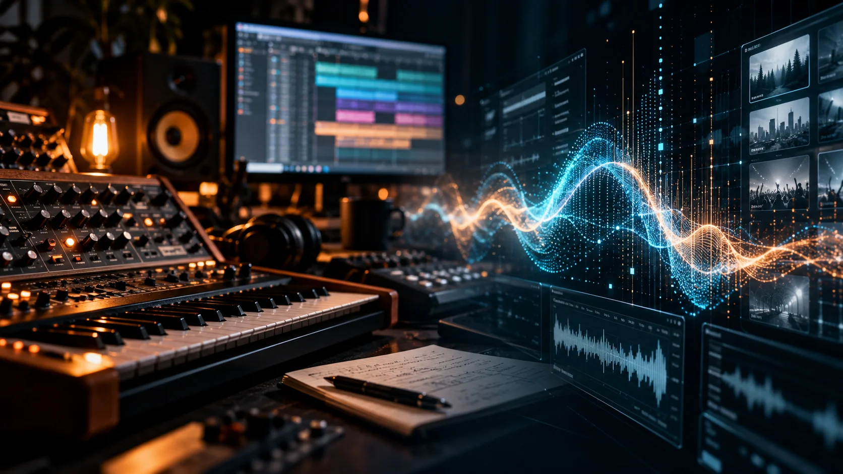 Titelbild: Kann künstliche Intelligenz Musik machen?
